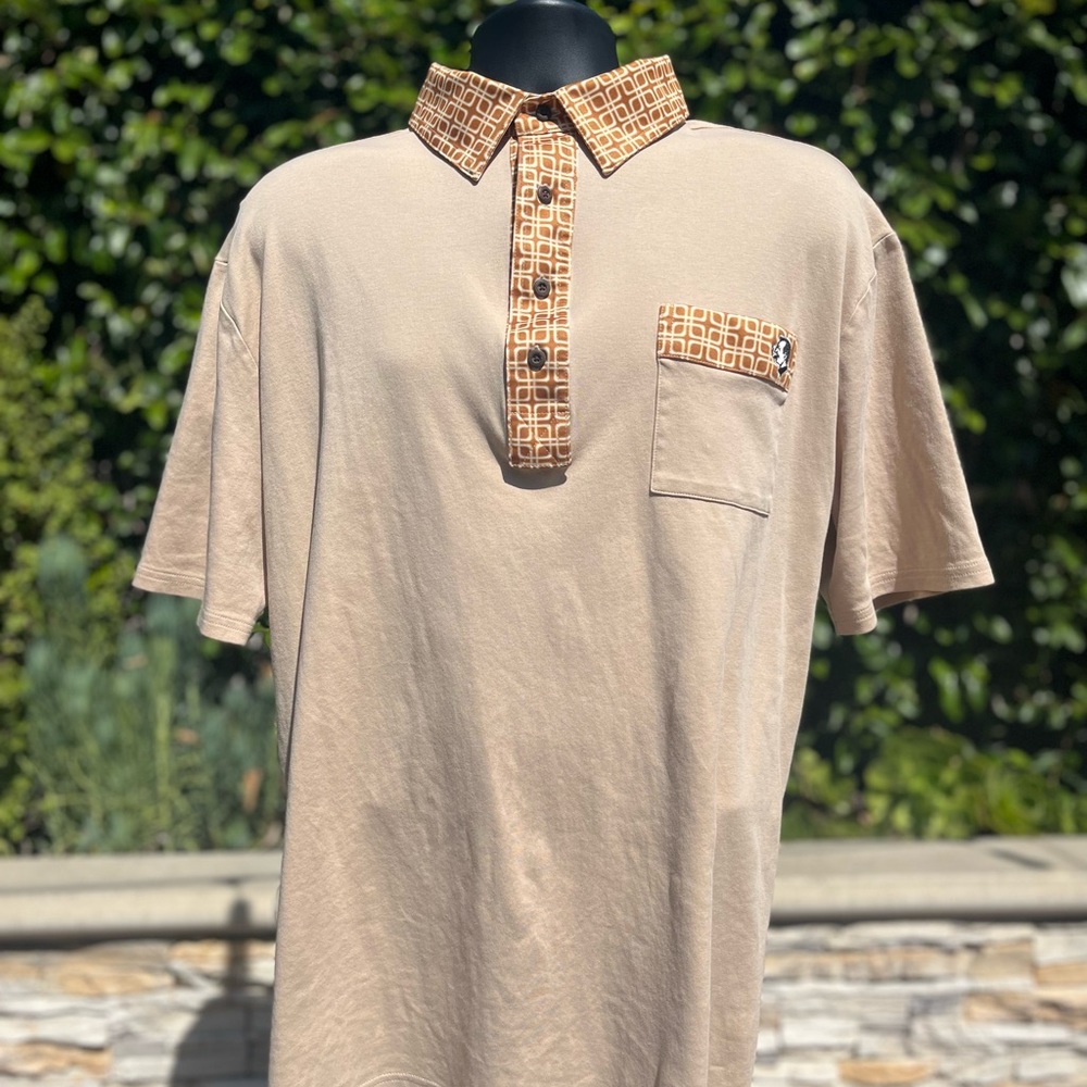 Nation Golf Retro Style Polo Shirt - Picture 5 of 15